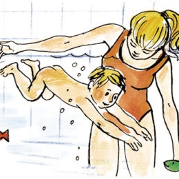 Plavání kojenců a batolat v Baby clubu Kenny