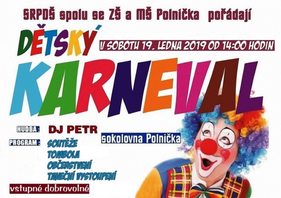 Dětský karneval Polnička 