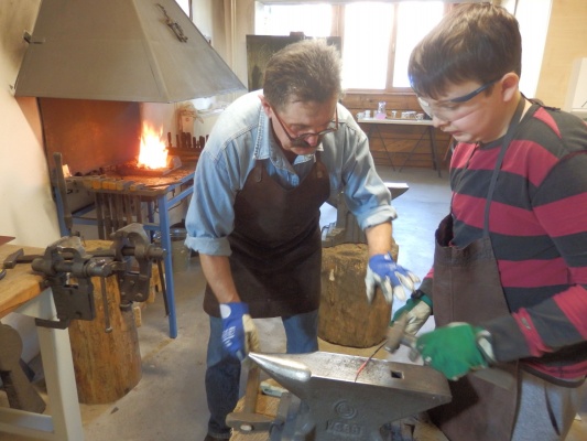 Kdybych já byl kovářem - dětský kovářský workshop