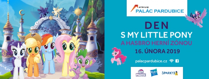 Vezměte děti na odpoledne s My Little Pony do Paláce Pardubice