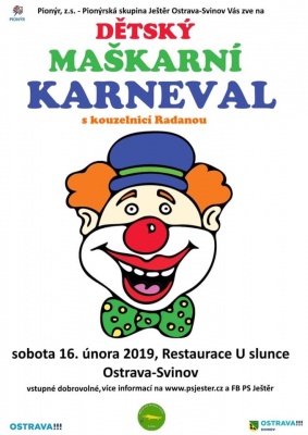 Dětský maškarní karneval - Ostrava
