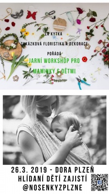 Jarní workshop pro maminky s dětmi (hlídání dětí zajištěno)