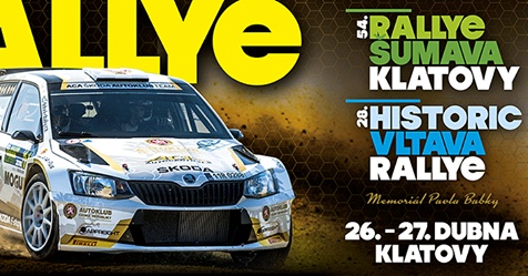 54. Rallye Šumava Klatovy a 28. Historic Vltava Rallye