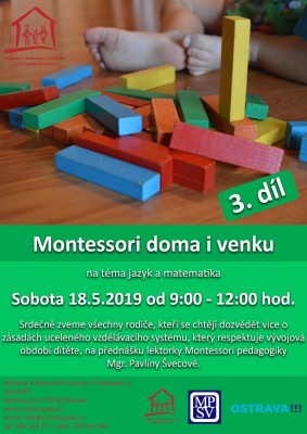Montessori doma i venku - 3. díl