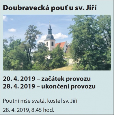 Doubravecká pouť u sv. Jiří 2019