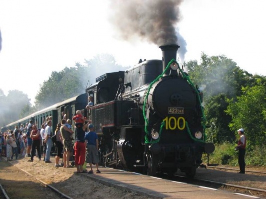 Parní vlak a 125 let trati Sedlčanka
