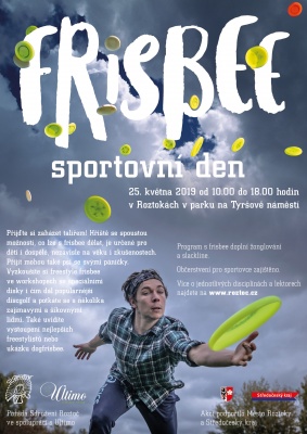 Frisbee - sportovní den v Roztokách u Prahy