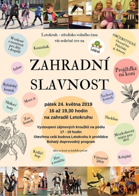 Zahradní slavnost Letovice