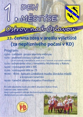 Den městyse Ostrov nad Oslavou