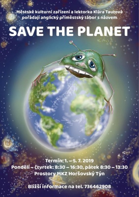 Save the planet - anglický příměstský tábor