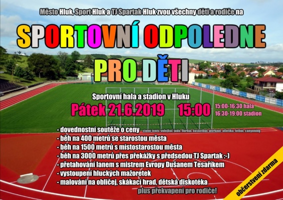 Sportovní odpoledne pro děti 