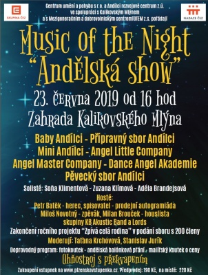 Music of the Night aneb Andělská show