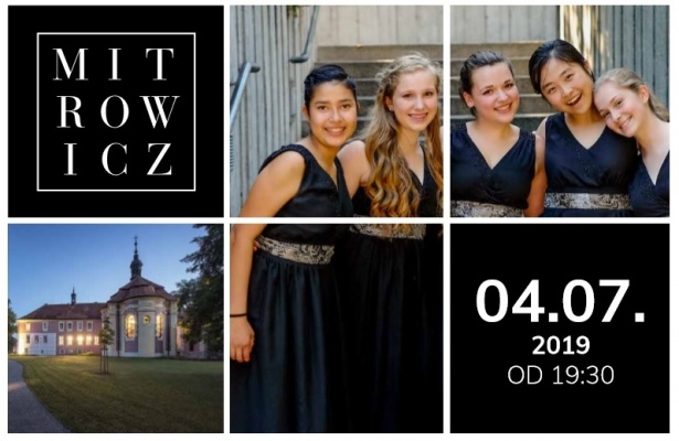 Koncert dívčího sboru na zámku Mitrowicz