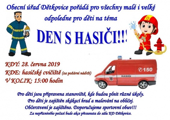 Den s hasiči