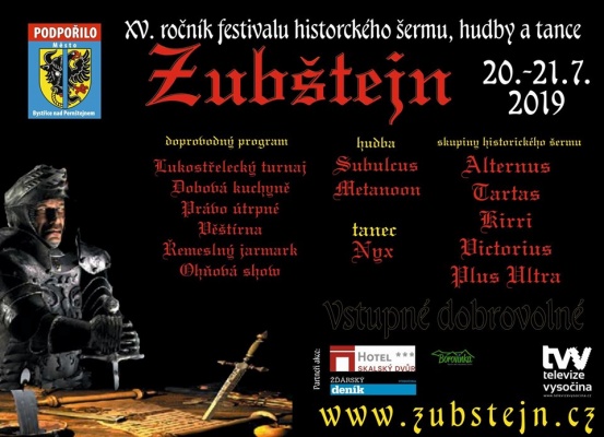Zubštejn - festival 2019