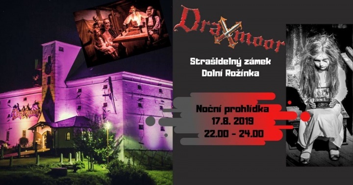 Noční prohlídka Strašidelného zámku
