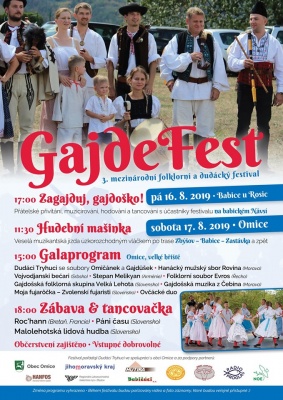 Mezinárodní folklorní a dudácký festival GAJDEFEST 2019