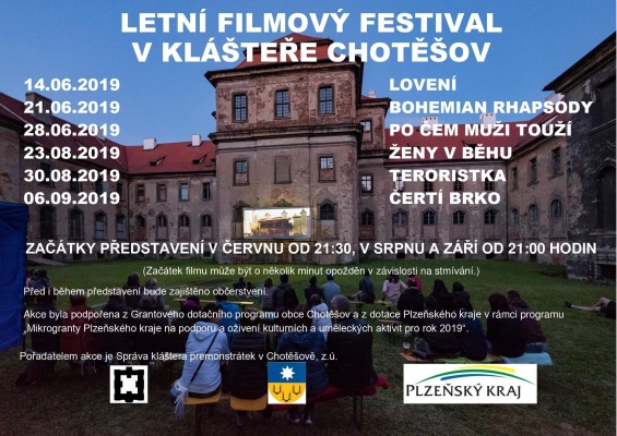 Letní filmový festival v klášteře Chotěšov - Čertí brko