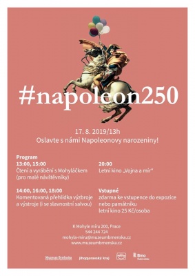 250. narozeniny Napoleona Bonaparte