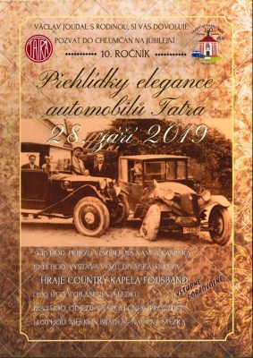 Přehlídka elegance automobilů Tatra