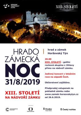 Hradozámecká noc 2019 aneb XIII. století na Horšovském Týně