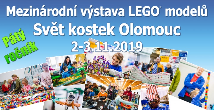 Mezinárodní LEGO výstava Svět Kostek Olomouc