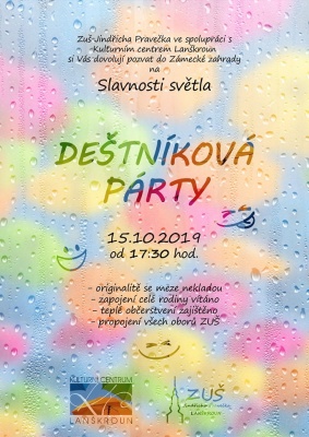 SLAVNOSTI SVĚTLA – Deštníková párty