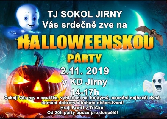 Halloweenská party
