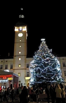 Rozsvícení vánočního stromu v Litovli 2019