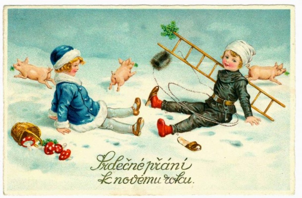 Vánoční pohlednice - Výstava pohlednic s vánoční tématikou