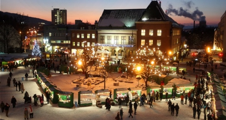 Vánoční trhy Zlín 2019 a rozsvícení vánočního stromku