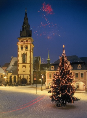 Chomutovské Vánoce 2019 - rozsvícení vánočního stromu a adventní akce