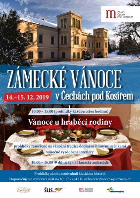 Vánoce na zámku Čechy pod Kosířem