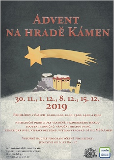 Advent na hradě Kámen 2019