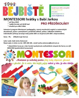 Montessori hrátky pro předškoláky
