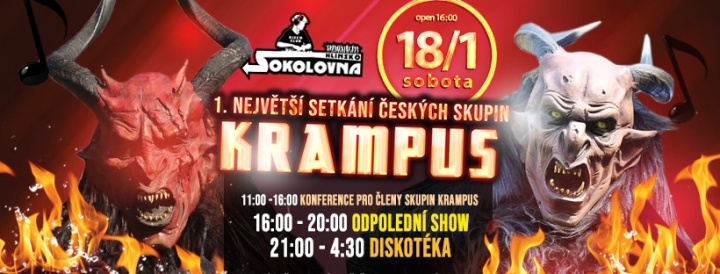 1. Největší setkání českých skupin Krampus
