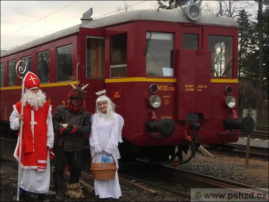 Mikulášský vlak do Třebechovic