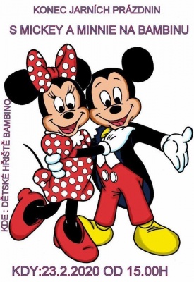 Konec jarních prázdnin s Minnie a Mickey