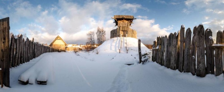Zima v Historickém parku s prohlídkou v češtině