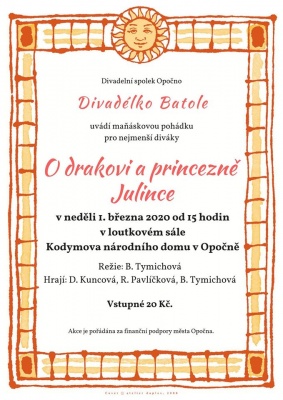 Divadélko Batole: O drakovi a princezně Julince