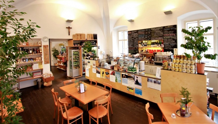 Klášterní kavárna Café Dientzenhofer