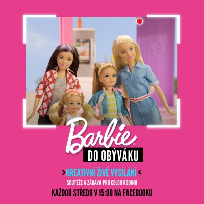Barbie kreativní živé vysílání ONLINE