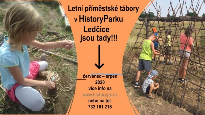 Letní příměstské tábory HistoryParku Ledčice