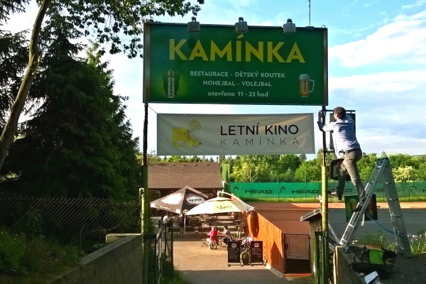 Letní kino Kamínka na Zbraslavi