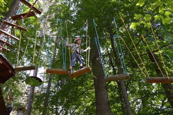 Lanový park Janské Lázně