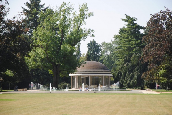 Lázeňský park a kolonáda