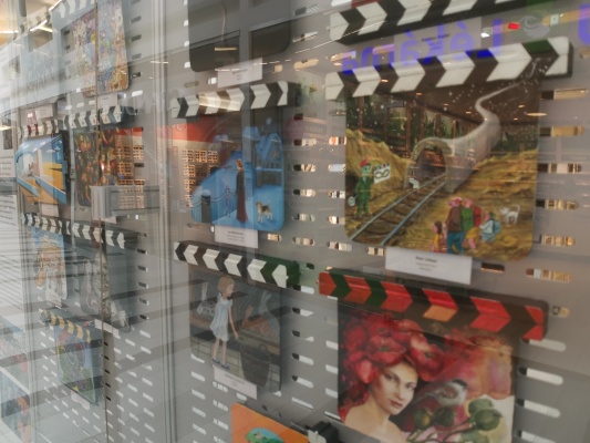Filmové klapky v Galerii Vaňkovka