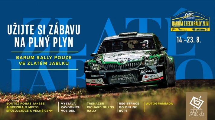 BARUM CZECH RALLY VE ZLATÉM JABLKU
