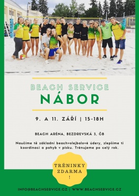 Nábor - plážový volejbal