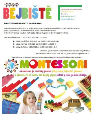 Montessori Hrátky s Babi Jarkou